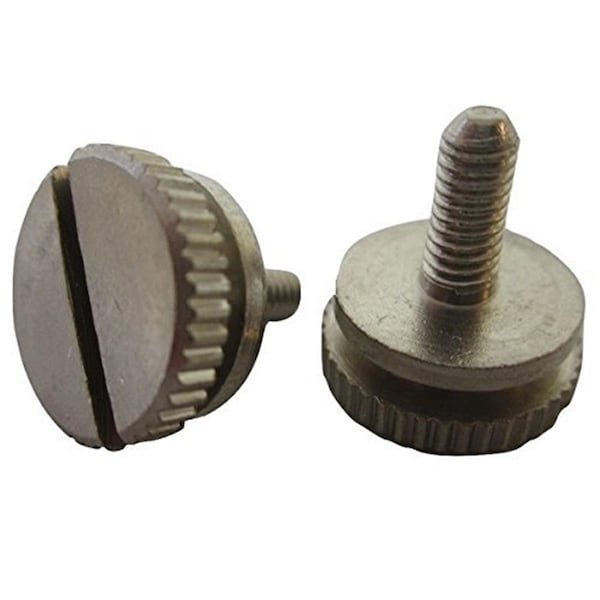Serverusa 6 mm CB Radio Brass Bracket Knob, 2PK - SE1592396