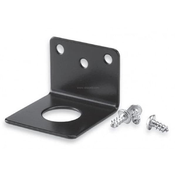 Larsen Products 0.75 in. L Bracket for Nmo Style, Black - TMB34B