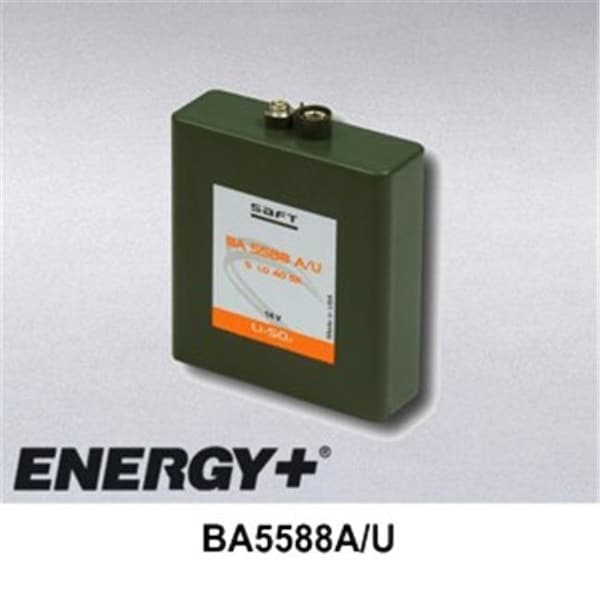 Fedco Batteries FedCo Batteries Compatible with  Saft BA5588A-U 3500mAh Military Battery For Radio Communications And Military Applications - BA5588A/U