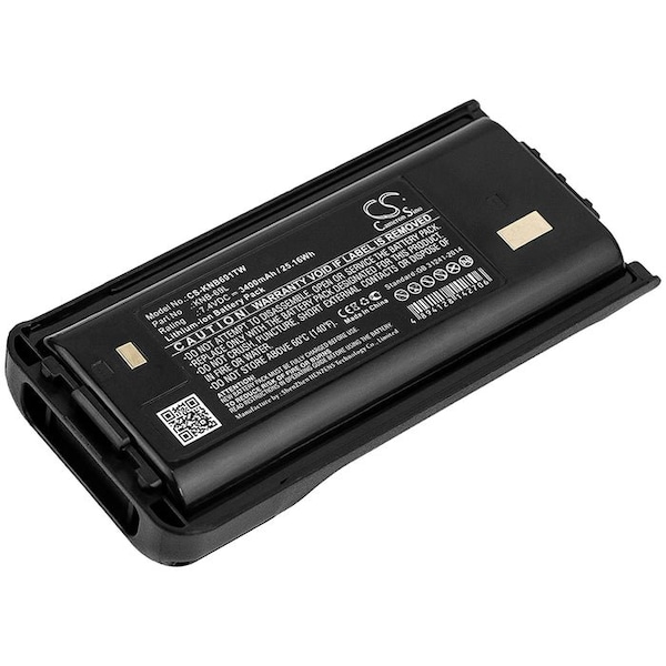 Bsc Preferred Kenwood NX-340U16P NX340U16P2 NX-348 TK-2200 TK-2312 3400mAh Two Way Radio Repl. Battery - CS-KNB691TW
