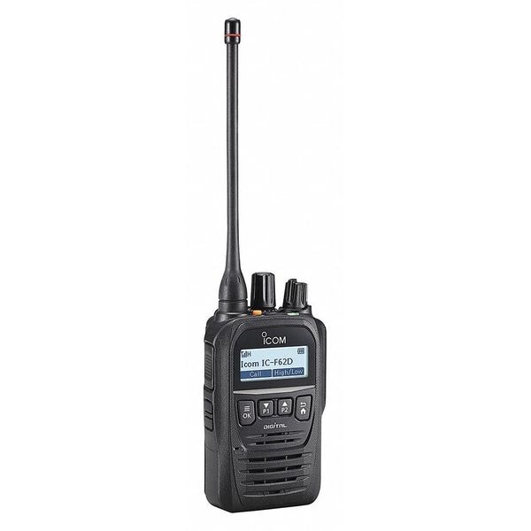 Icom Portable Two Way Radio, ICOM F52D Series - F62D 27 USA