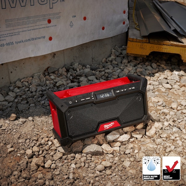Milwaukee Tool M18 Bluetooth Jobsite Radio Tool Only - 2952-20