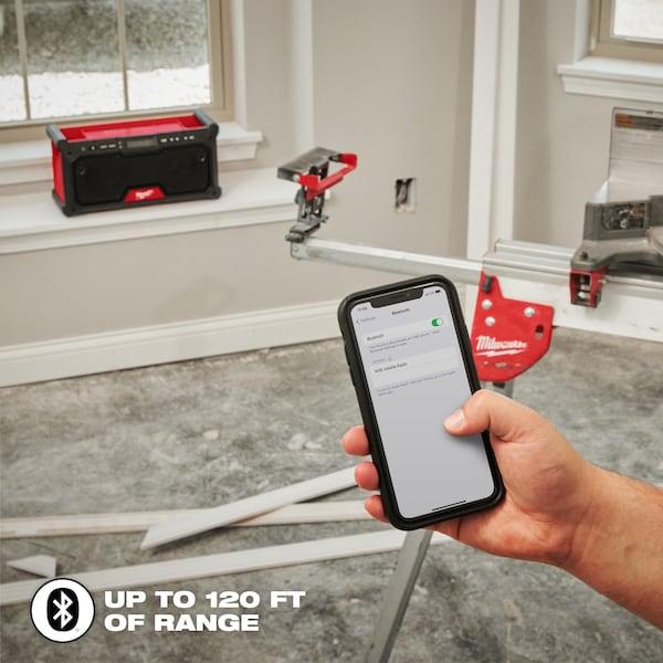 Milwaukee Tool M18 Bluetooth Jobsite Radio Tool Only - 2952-20