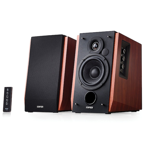 Edifier R1700BT 66-Watt-RMS Amplified Bluetooth Bookshelf Speaker System - 4001352
