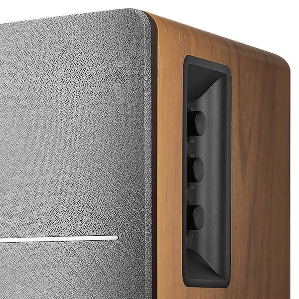 Edifier R1280DB 42-Watt-RMS Amplified Bluetooth Bookshelf Speaker System (Brown Finish) - 4003066