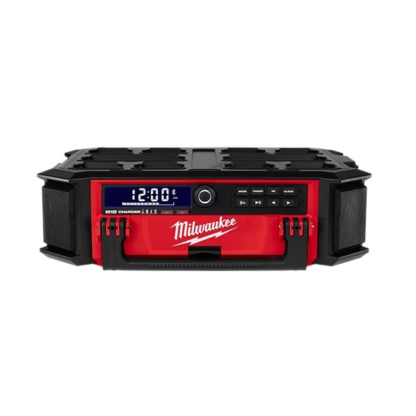 Milwaukee Tool M18 18V Cordless Packout Jobsite Radio W/Bluetooth Speaker & Built-In Charger - ML2950-20