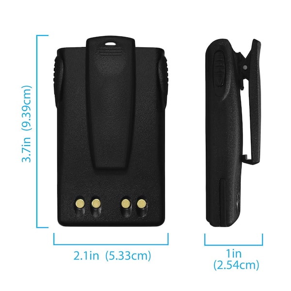 Mighty Max Battery JMNN4023 7.5V Replacement Battery with CLIP for Motorola EX500 / EX600 - MAX3440069