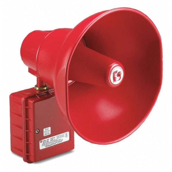 Federal Signal PA Weatherproof Speaker, Al, 5 Channels - ASUP-024