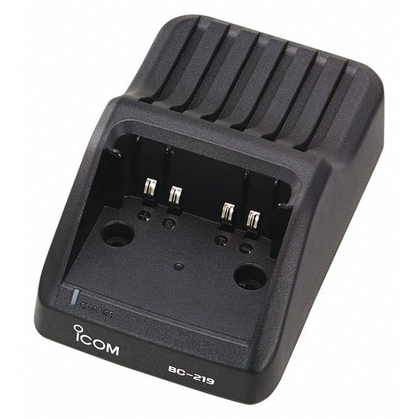 Icom Charger, 3 to 4 hr. Charge, 220VAC - BC219E
