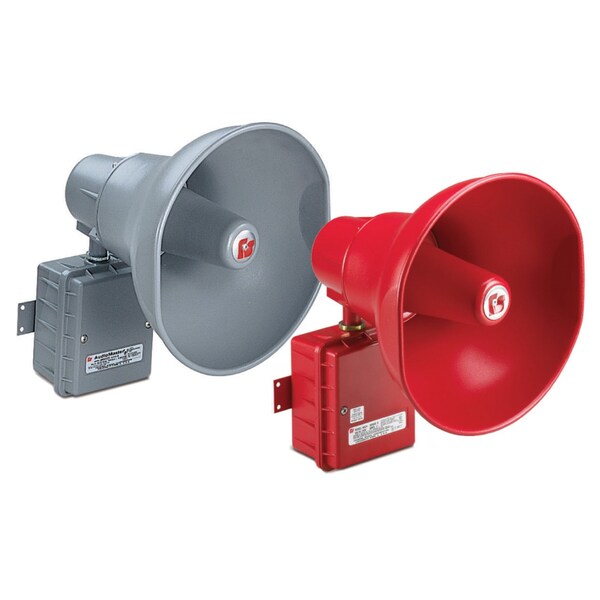 Federal Signal PA Weatherproof Speaker, Al, 1 Channel - AM302GCX