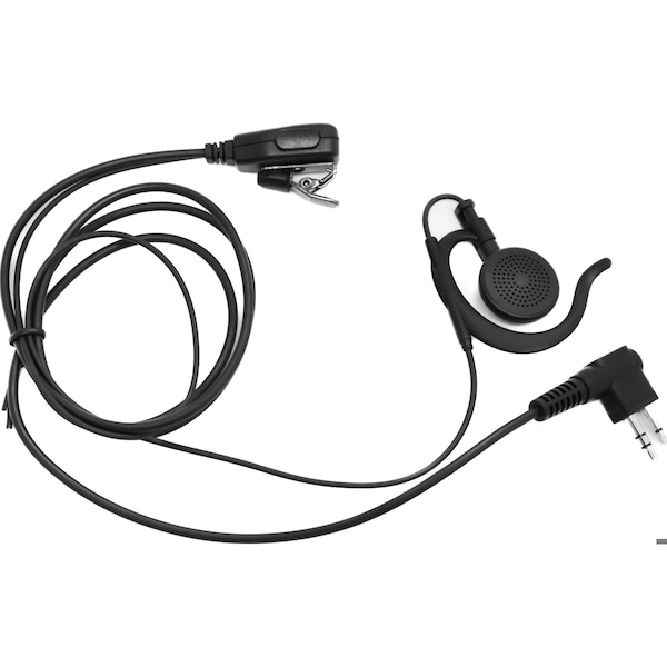 Maxon C Style Earpiece Speaker w/Lapel Microphone and PTT - TA-819X