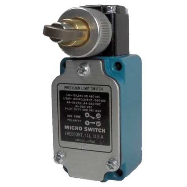 Interruptor de límite Honeywell, émbolo, rodillo, 1NC / 1NO, 10A @ 480V CA, Ubicación del actuador: Lateral - 3LS1