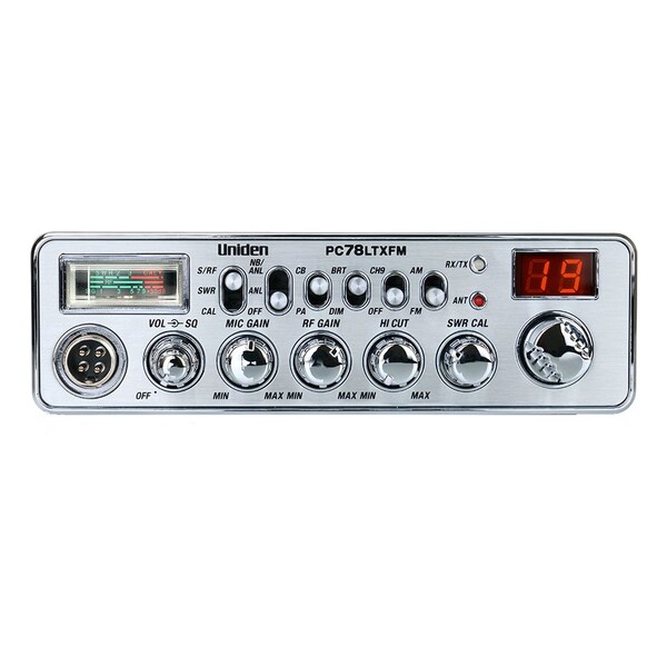 Uniden CB Radio w/AM/FM - PC78LTXFM