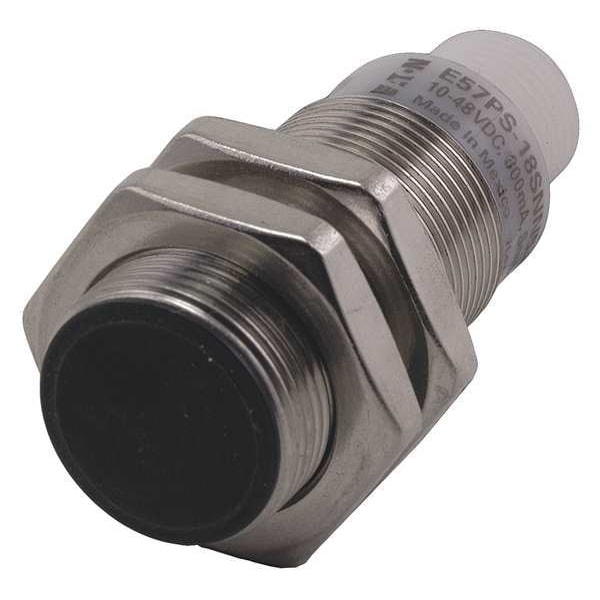 Eaton ProxSwitch-Corto, 18mm, Sin blindaje, PNP, NC, 4 pines - E57PS-18UPC8-Q