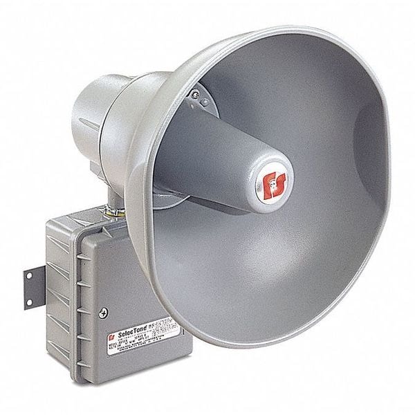 Federal Signal PA Weatherproof Speaker, Al, 5 Channels - 314GC-024