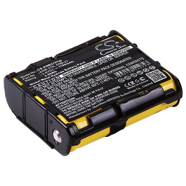 Bsc Preferred Kenwood TK-3130 TK-3131 Two Way Radio Replacement Battery - CS-KNB270TW