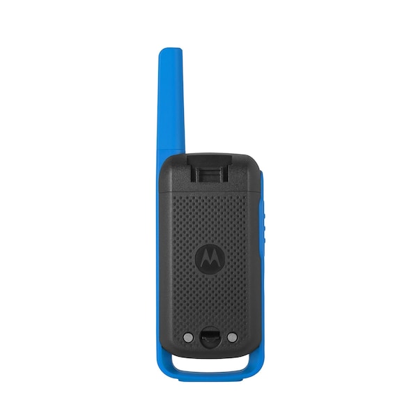 Motorola Solutions Two-Way Radio Black W/Blue Three-Pack - T270TP