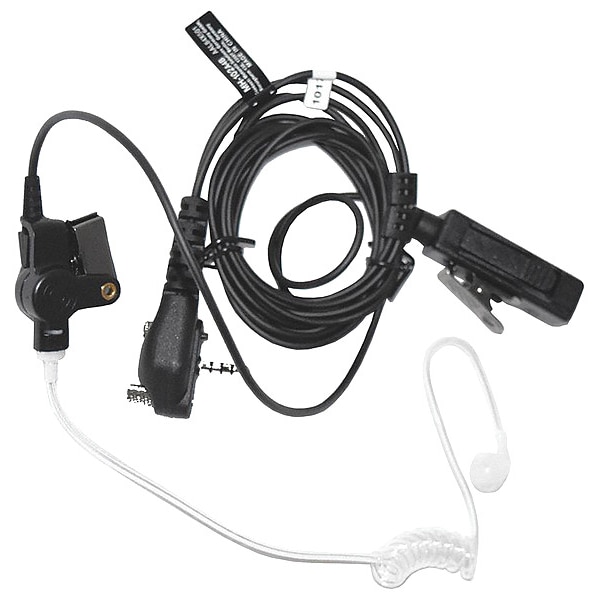Motorola Surveillance Kit, 4 ft. Cord L, Black - AAL84X501 MH-102A4B