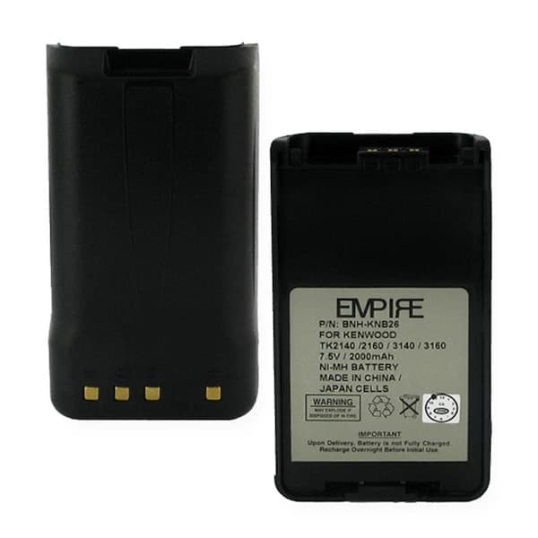 Empire 7.2V Kenwood KNB-26A Nickel Metal Hydride Batteries - 14.4 watt - BNH-KNB26