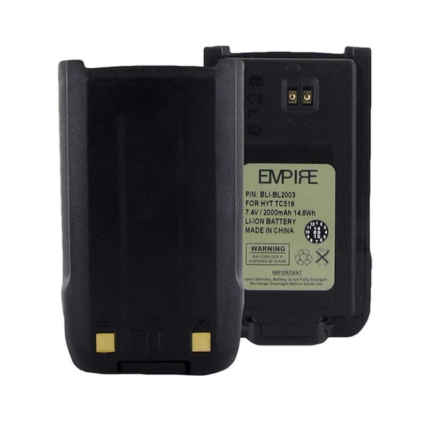 Empire HYT BL2003 7.4V 2000 mAh Li-ion Battery - 14.8 watt - BLI-BL2003