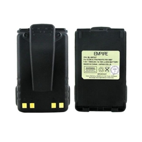 Empire Empire BLI-BP227 7.2V Icom Ic-F50 Li-ion 1900 mAh Battery - 13.68 watt - BLI-BP227