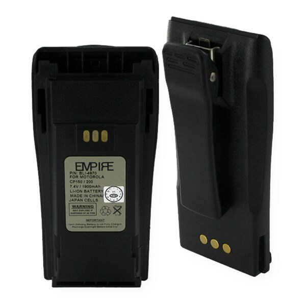 Empire 7.4V Motorola CP150 Li-ion 1900 mAh Battery - 14.06 watt - BLI-4970