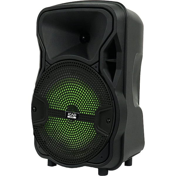 Gemini GSXL208BTB 500 Watts 8Inch Backlit LED Bluetooth Speaker - GSX-L208BTBV