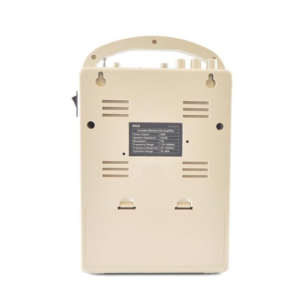 Pyle Portable Wireless Pa Speaker System, PWMA120BM - PWMA120BM