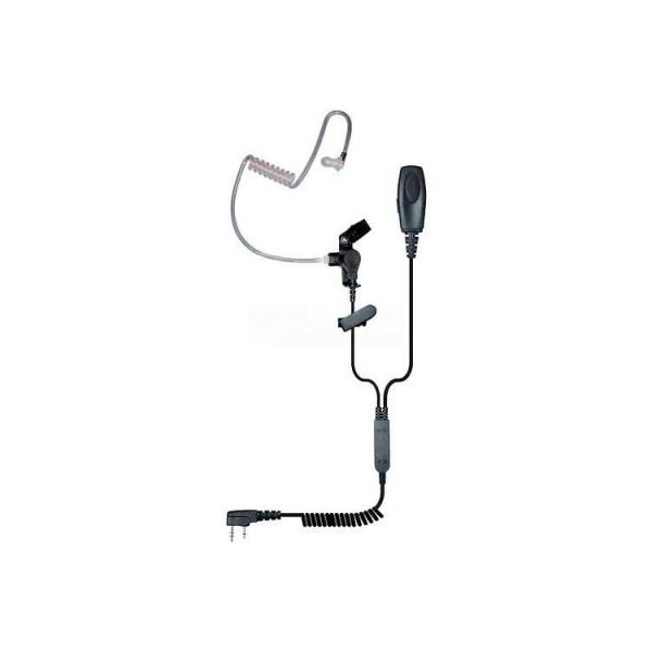 Klein Electronics Inc Klein 2-Wire Surveillance Earpiece - Mono - Wired - Earbud - Monaural - In-ear - Noise Canceling - PATRIOT-K1