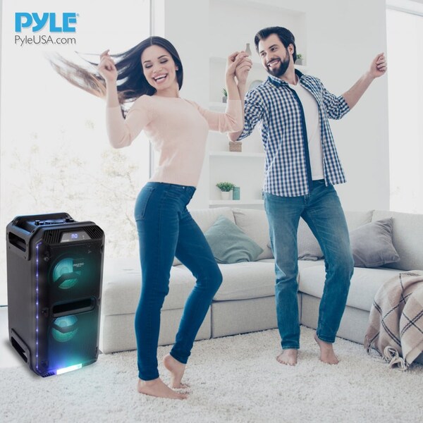 Pyle Portable Bt Karaoke Dj Mixing Speaker, PWMKRDJ89BT - PWMKRDJ89BT