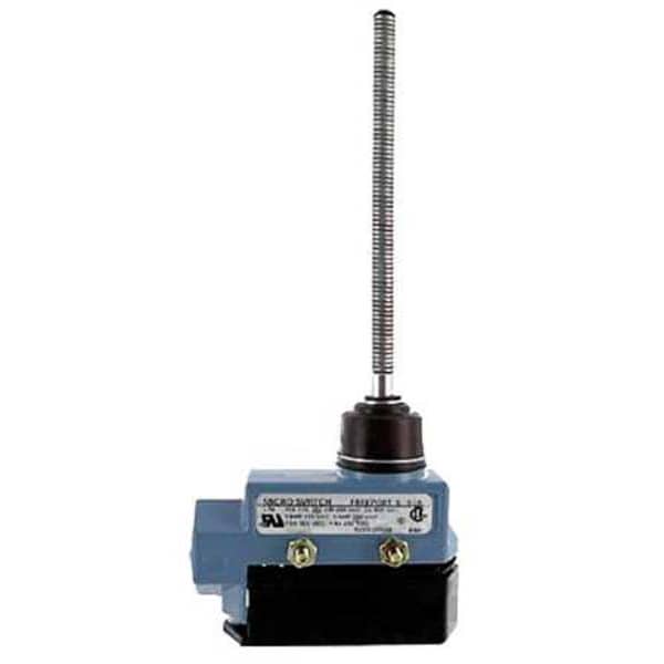 Interruptor de límite Honeywell, resorte de bobina, palanca oscilante, 1NC/1NO, 15A @ 600V CA, Ubicación del actuador: Superior - BZE6-2RN18