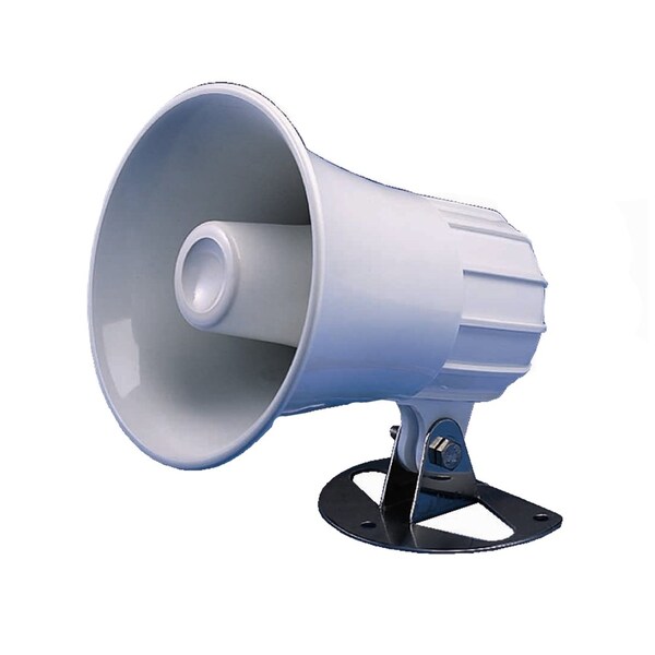 Standard Horizon Standard Horizon 4.5" Round Hailer/PA Horn - White - 220SW
