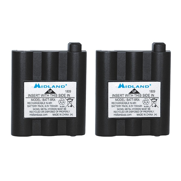 Midland Radio SKU No:55KR47, MFR No:AVP17,700mAh, PK2 - AVP17
