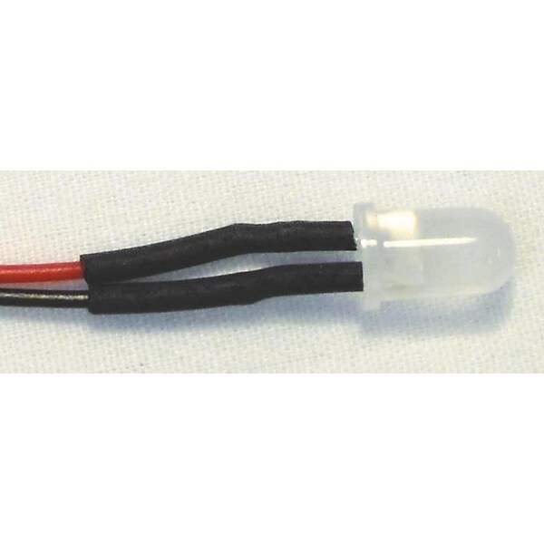 Ekl 5 mm 12V LED with 10 in. Leads, Red, 10PK - 12VLED-5-R