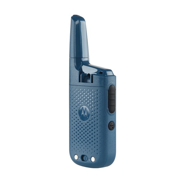 Motorola Solutions Blue 25 Mile 2 Way Radio W/Charging Dock - T383