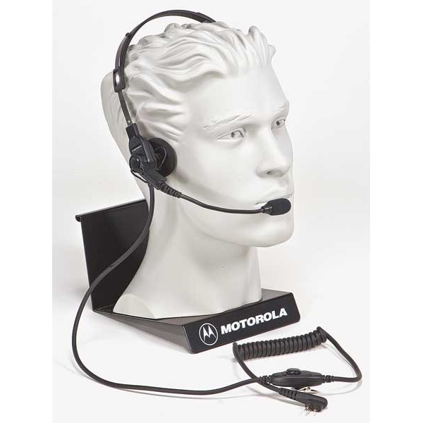 Motorola Headset, Over the Head, On Ear, Black - RMN4016B