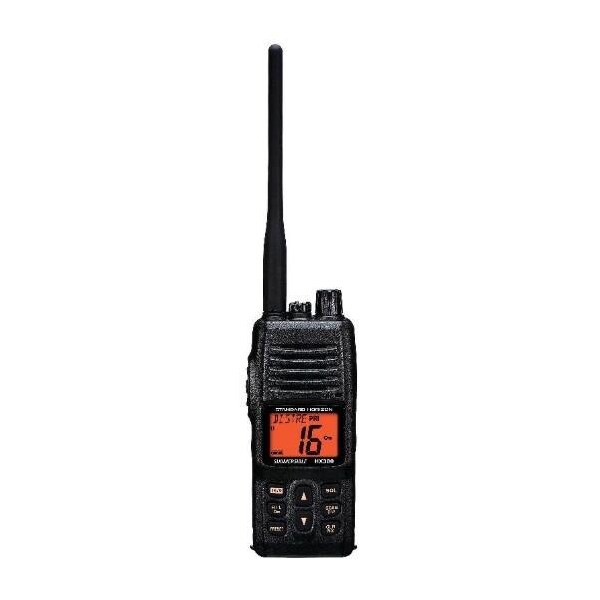 Standard Horizon 5W Commercial Grade Submersible Ipx-7 Handheld Vhf Radio With Lmr Channels - STAHX380