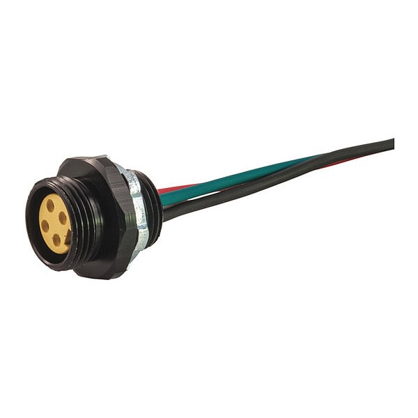Enchufe Remke, Mini Hembra, 3 polos, 1 pie - 103Q0010M