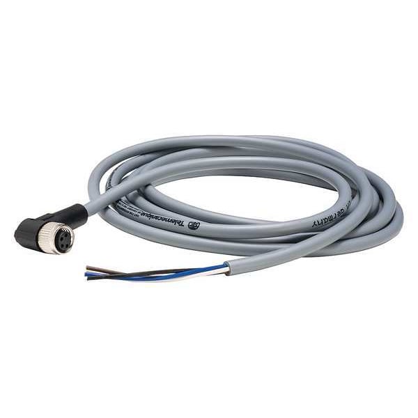 Cable conector para Sensores Telemecanique, 6.56 pies, Gris, 250VAC/300VDC - XZCPV1041L2