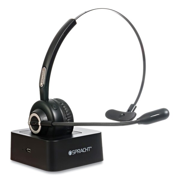 Spracht ZuM BT Mobile Office Headset, Monaural, Over the Head - ZUMBT