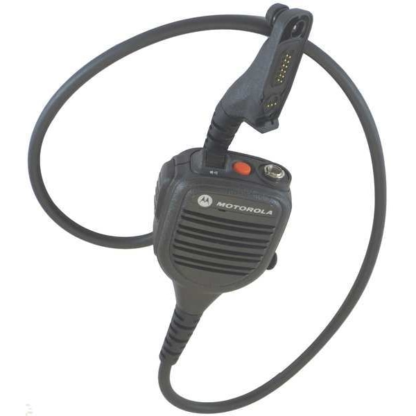 Motorola Speaker Mic, Remote, 1-7/64 in. L - PMMN4061B