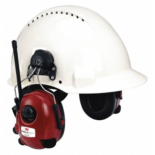 3M Peltor Headset, Hard Hat Mounted, FM Radio Band - M2RX7P3E2-01