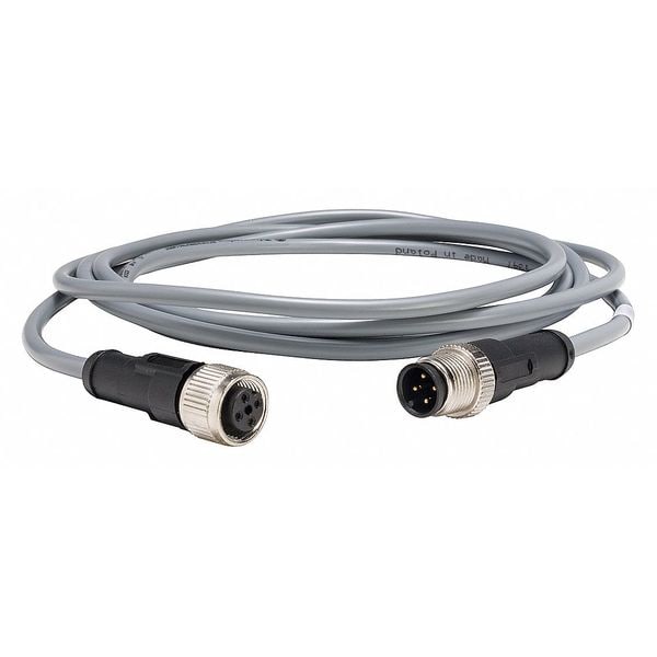 Cableado Telemecanique Sensors, 6.56 pies, Gris, 250VAC/300VDC - XZCRV1511041C2