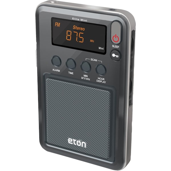 Eton Eton Elite Mini AM/FM/ShortWave Radio - LCD Display - Headphone - 2 x AAA - Portable - NELITEMINI