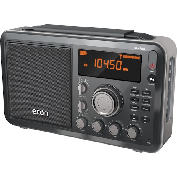 Eton Eton Elite Field Radio - LCD Display - Headphone - 4 x D - Desktop/Portable - NELITEFIELD