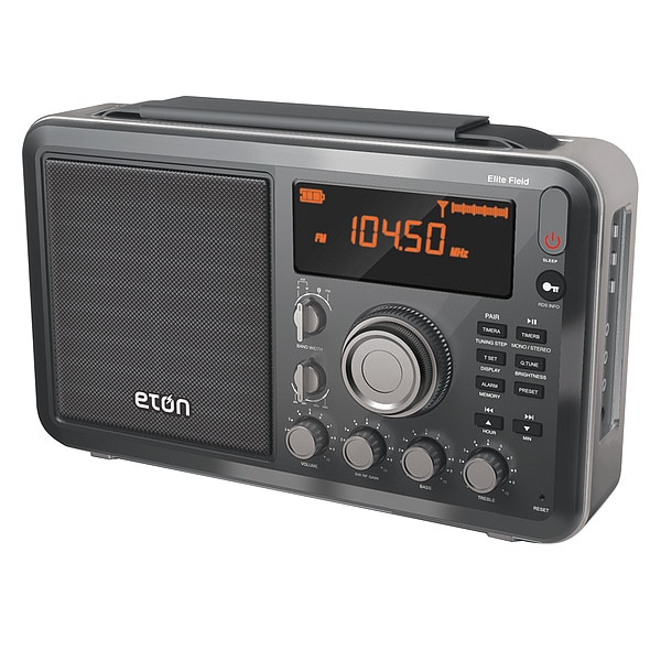 Eton Eton Elite Field Radio - LCD Display - Headphone - 4 x D - Desktop/Portable - NELITEFIELD