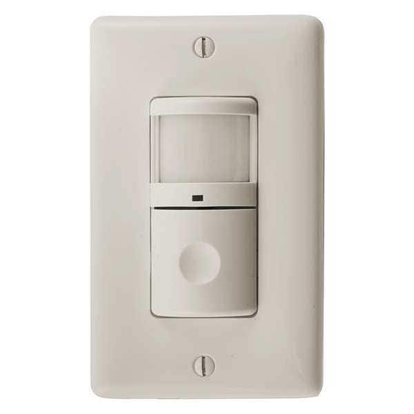 Sensor de ocupación/vacancia Hubbell Wiring Device-Kellems, PIR, 1200 pies cuadrados, almendra - WS2000NLA.