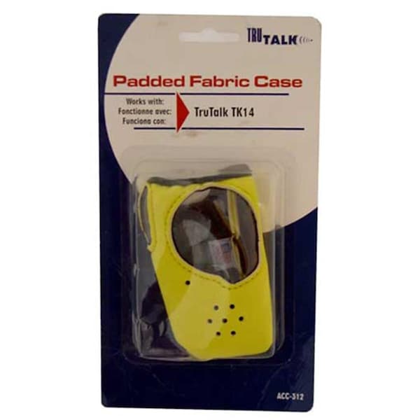 Maxon Furniture Black Padded Fabric Case For Two Way Radios - ACC312