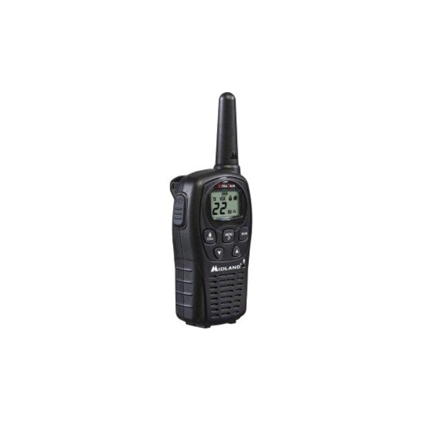 Midland Radio Two Way Radios, LCD, Black, 462 MHz - LXT500VP3