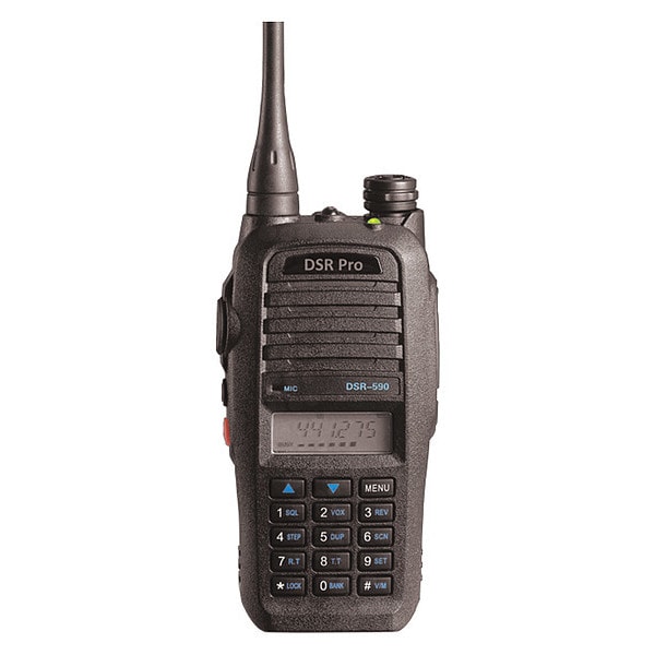 Schumacher Electric Portable Two Way Radio, Digital, VHF Band - DSR-590-VHF